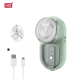 HG USB Rechargeable Fabric Defuzzer Lint Remover Fabric Shaver for Clothes Pilling Fuzz Remover