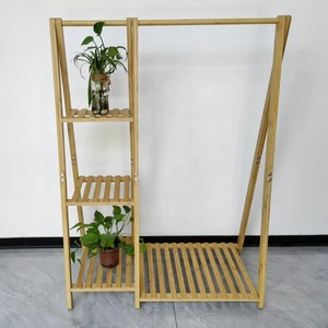 Standing Shoe Coat Racks Luxury Pannier Bag Storage Rack Floor Bedroom Hanger Kids Clothes Hanging Rack