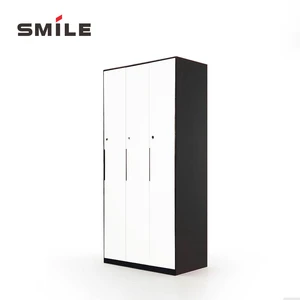CHNSMILE 3-Door Metal Locker Environmental-friendly Employee Gym/Swimming Pool Storage Cabinet Dedicated Locker With Locks