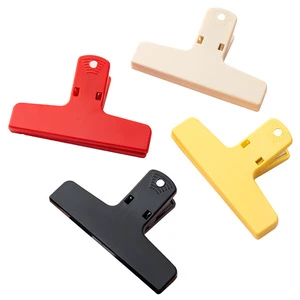 Colorful Magnetic Clips For Refrigerator Food Bag And Handbook