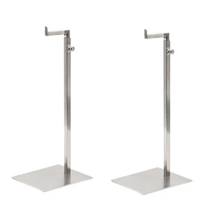 Hot Selling Modern Electroplated Stainless Steel Desktop Bag Display Stand Eco-Friendly Foldable Bracket Shelf Adjustable Height