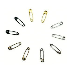Wholesale 19mm Metal Round Shape Plated Modern Eco-Friendly Durable Reusable Safety Pins For Garment Accessories 1728Pcs/Box