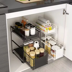 Kitchen Organizer Cabinet Storage Under Sink Cabinet Organizers Plastic Drawer Organizer Storage Cabinet
