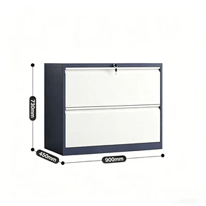 Secure Metal Storage Cabinet with Anti-Tilt Safety Design for Home and Commercial Applications