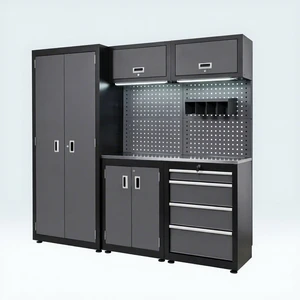 Oem Support WORKSHOP Garage Workstation Modular System Unit Metal Tool Cabinet Storage Combination Metal Tool Storage Cabinet