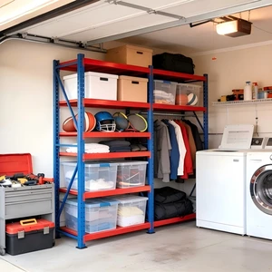 Heavy Duty Storage Steel Heavy Duty Shelf Multi Layer Shelf Garage Stacking Shelf Warehouse Storage Rack
