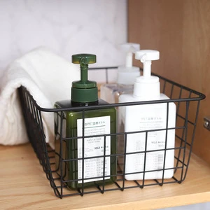 Custom Metal Wire Basket Durable Stainless Steel Mesh Basket Multi-purpose Storage Wire Basket for Kitchen Organization