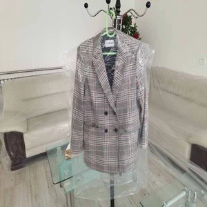 Disposable Garment Bag Transparent Dustproof Hanging Clothes Suit Dress Jacket Cover Protector Bags