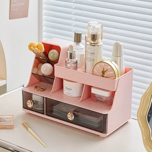 Cosmetics Storage Box Drawer-type Dust-proof Storage Rack Desktop Multi-functional Skin Care Product Organizing Container