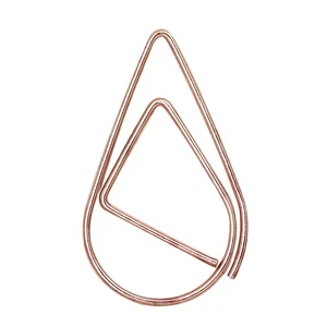 20pcs/Bag Small Metal Bookmark Metal Paper Clip Binder Clips Paper