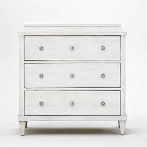 Bedroom Cabinet 3 Drawers Chest Cabinets Storage Dresser Chest of Drawers for Bedroom