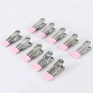 Wholesale Sample Free Anti slip and Windproof Clothing Clips for Drying Clips for Fixing Seamless Clothes Hangers