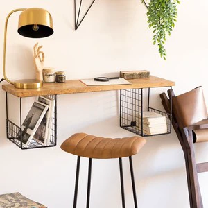 Vandana Autumn Form Wall Shelf with Storage Narton