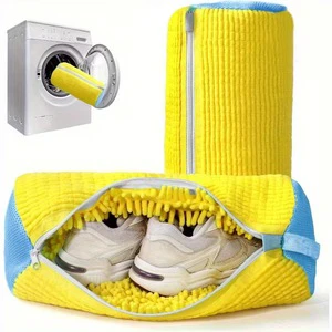 Aofeite Polyester Shoe Washing Machine Bag Reusable Washable Foldable Bag 39x19cm Custom Logo For Home Use