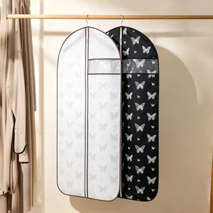Wholesale Custom Logo Fashionable Reusable Non Woven Dustproof Storage Garment Bag with Zipper Eco Friendly