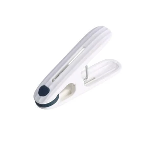 Invisible Blue/Brown PP Windproof Clips for Drying Clothes & Multifunctional Household Use-Tuck in Quilts Cards & Snacks