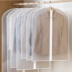 Suit Coat Storage Bag Garment Bags Organizer Wardrobe Hanging Clothing Organizers Clothes Dust Cover Wedding Dress Bag