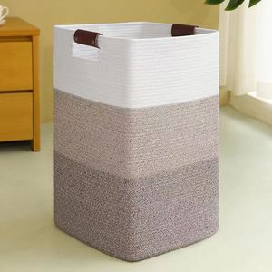 Cotton Woven Storage Baskets