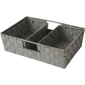 Durable and Stylish Woven Nylon Storage Basket for Organizing Your Home PP Plastic Strap Woven Basket
