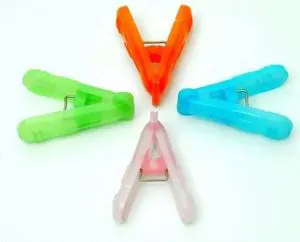 Reusable High Strength Plastic Cloth Clips Soft Grip Plastic Laundry Pegs for Fabric Safety From India Exporter At Bulk Price