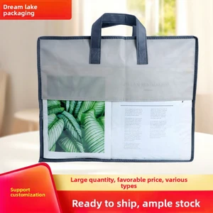 Non-woven Large Capacity Dustproof Moisture-proof Quilt Storage Bag For Clothes And Shoes Moving