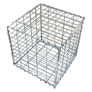 Heavy Zinc Galvanized Iron Welded Mesh Gabion Baskets With 2-4mm Wire Gauge For Retaining Wall Construction