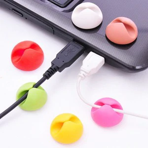 Soft Silicon Cable Organizer
