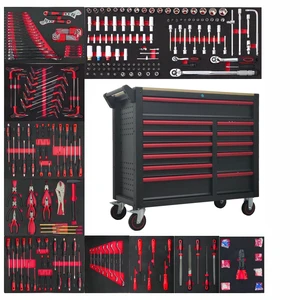 CE 12 Drawers Heavy Duty 471pcs Other Hand Tools Garage Storage Workshop Rolling Tool Cabinet Caja De Herramientas With Sockets