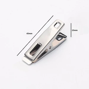 Stainless Steel Clothes Clips From Chinese Factory Small Paper-Based Clothespins for Household Trousers and Wardrobe Use