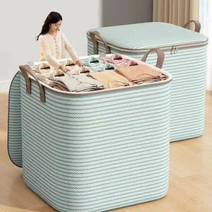 220L Multi-Functional Non-Woven Household Wardrobe Clothes Organizer Sorting Storage Box Dust Proof Moving Large Capacity Bag