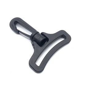 50mm Inner Diameter Plastic Swivel Snap Hook, Rotating Bag Clip for Luggage & Webbing Accessories