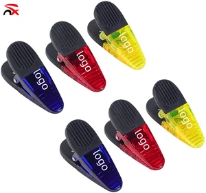 Hot-selling Multi-Purpose Plastic Clips Custom Logo Bag Clips for Food Paper and Office Organization for Gift