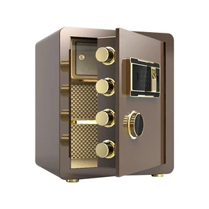 Direct Factory Sale Custom Steel Home Safe Locker with Electronic Digital & Key Lock for Secure Storage and Home Safety
