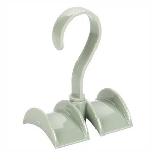 Creative Iron Double Hook Wardrobe Storage Rack Nail-Free Hanging Hook for Clothes Bag Breast Milk Multifunctional Tool