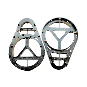 Plastic Oval Round PP Material Cable Storage Shelf Fiber Optic Slack Reserve Holder Bracket Reel