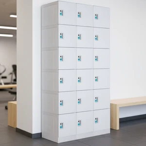 Small Sale Clothes Personal Storage Used Gym Office 1 Door Eco-Friendly Durable Waterproof Knock-Down Structure Key Recyclable