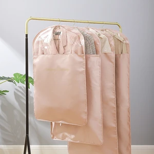 OEM Factory Twinkle Apparel Garment Clothes 3D Extended Hanging Coat Suit Dust Cover Bag