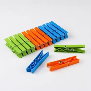 High Quality Spring Plastic Clothes Pegs Laundry Clips For Clothes Clothespin Laundry Sock Clip