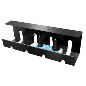 Large Capacity Home With Screws Cord Cable Management Tray Storage Raceway Keep Tidy Wire Organizer Power Strip Under Desk Iron