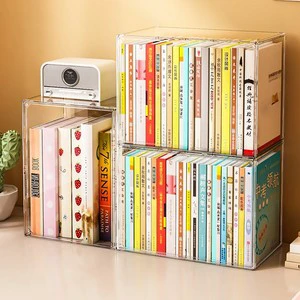 Xinhang Wholesale Modern Plastic Pet & Book Storage Box High Transparent Folding Clothing Organizer for Shoes and Sundries
