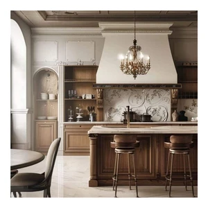 CBMmart European Style High Quality Design Custom 10ft High Storage Kitchen Cabinet