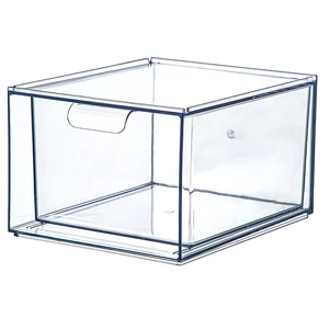 Light Luxury Transparent Acrylic Drawer Storage Box Cosmetics Storage Dustproof Large Capacity Organizer