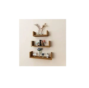 Best Quality Wooden Wall Rack and Best Price Home Storage & Organization Wooden Customization Wooden Wall Bookcase Rack