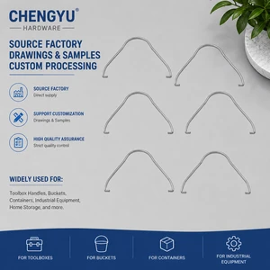 Custom Metal Bucket Handle Wire for Plastic Pail Paint Bucket Food Bucket OEM Factory Supply