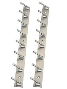 wall mounted stainless steel storage rack