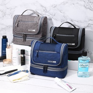 New Design Multi-functional Oxford Toilet Wash Bag Custom Waterproof Cosmetic Makeup Case