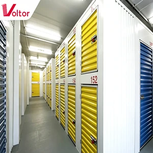 Factory Direct Modular Steel Locker Self Storage Cabinet With Lock Galvanized Metal Storage Unit For Warehouse