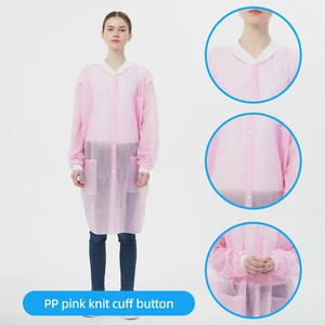 Professional Disposable PP 35g Dust & Dirt Prevention Workwear for Men with Level D Protection and Customizable Sizes