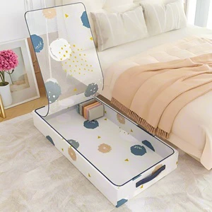 Fashion Underbed Storage Containers Bins Humid-Proof Plastic Under Bed Storage Box for Bedroom Organization