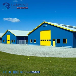 Pre Engineered Steel Structure Warehouse With Fast Installation For Storage Factory And Distribution Needs